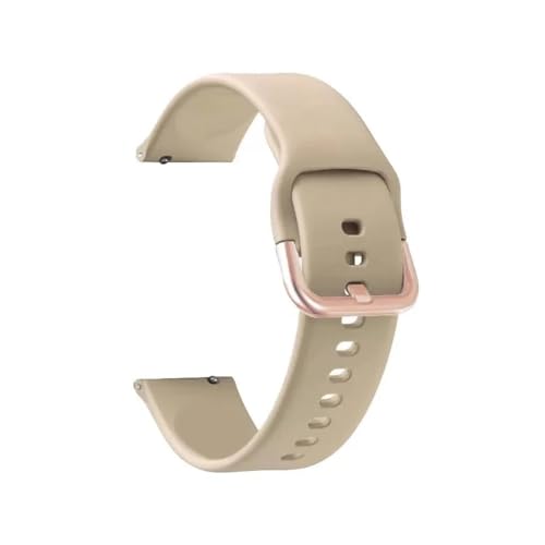 MEVMEVGNLN Fit For Samsung For Galaxy Active 2 �X�}�[�g�E�H�b�`�o���h �V���R���X�|�[�c�u���X���b�g For WatchGear S2 �X�g���b�v�ɓK��(Khaki,For Galaxy Active)
