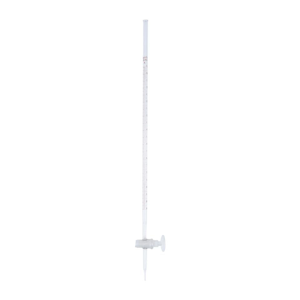 Säurebürette Mit Hahn 50Ml Laborbürette Aus Glas Für Chemisches Labor Und Mittelstufe Schüler Titration Burette Präzises Laborwerkzeug