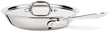 All-Clad D3 3-Ply Stainless Steel Fry Pan 10 Inch Induction Oven Broiler Safe 600F Pots and Pans, Cookware Silver All-Clad D3 3-Ply Stainless Steel Fry Pan 10 Inch Induction Oven Broiler Safe 600F Pots and Pans, Cookware Silver