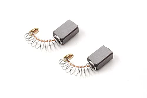vhbw 2x spazzola carbone 5x8x12mm compatibile con Bosch PWS 700-115 3603CA2000, GWS 850 CE 06013787V1, PWS 700-125 3603CA2001 utensile elettrico