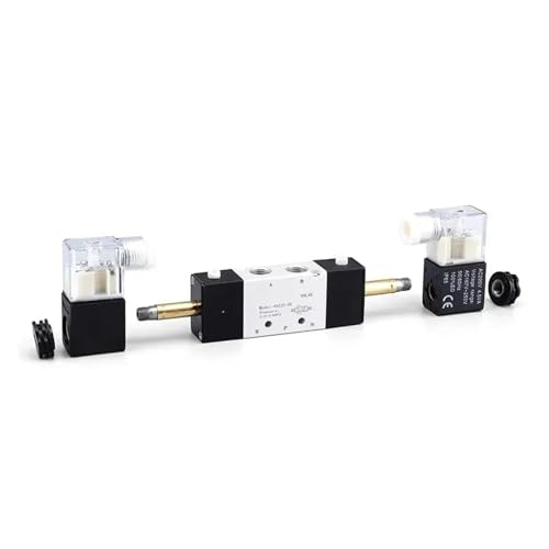Électrovanne 4V330C-08 DC12V avec corps en alliage haute précision - 3