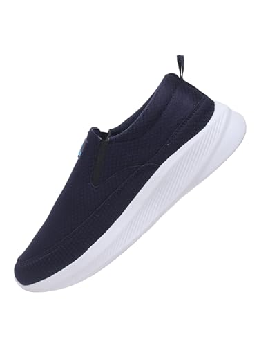 Image of Impakto Breezy Slip On Men Walking Shoes | Lightweight & Breathable Shoes for Travel & Casual | Padded Insole | Slip Resistant Outsole