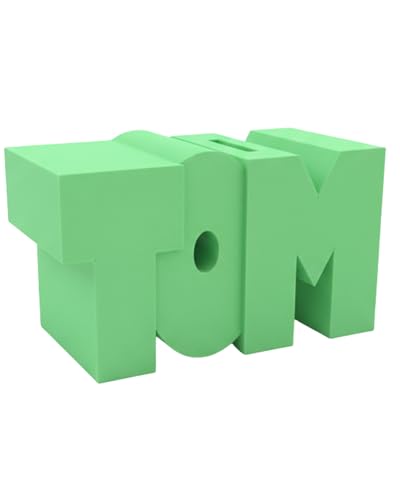 MOTLIX Tirelire personnalisée Enfant avec prénom – Cochon Tirelire bébé – Cadeau Naissance personnalisé, baptême Fille ou garçon, Anniversaire –...