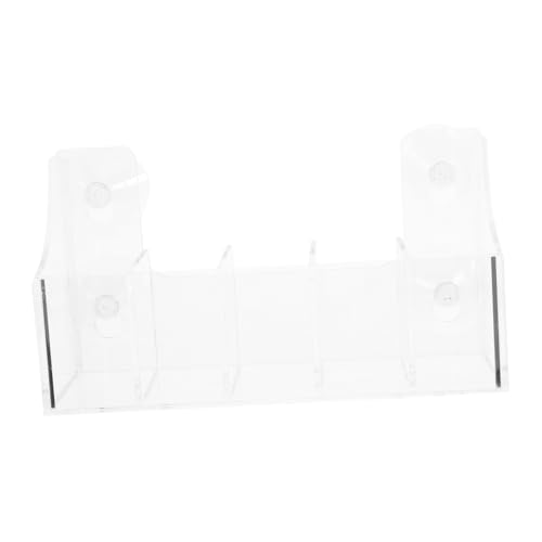 Alipis Refrigerator Beverage Storage Rack Acrylic Cup Holder for Fridge Door Compartment Organizer for Cans Bottles Space-Saving Design for Home Kitchen