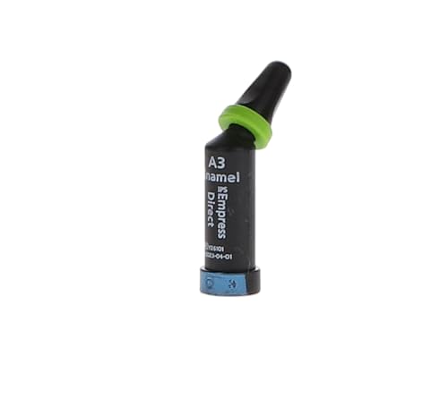 Ivoclar Vivadent 627272 IPS Empress Direct Light-Curing Nanohybrid Composite 0.2 g Cavifil Refill, A3 Enamel Shade (Pack of 10)