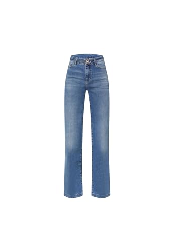  Liu Jo Donna Jeans Flare Fit UF5100D0264 Cotone Blu Medio 32