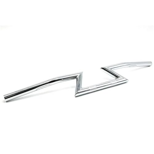 Guidon de moto vintage en argent pour Sportster 883 et XL1200