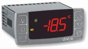 DIXELL XR40CX-4N0C0 Refrigeration Controller with digital display showing -18.5 degrees Celsius and control buttons.