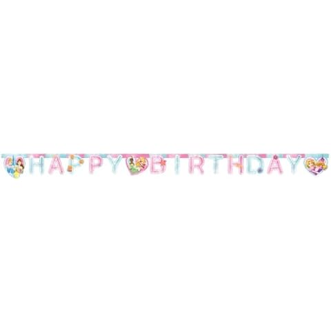 Procos Disney Princess Birthday Banner in FSC Paper Cover