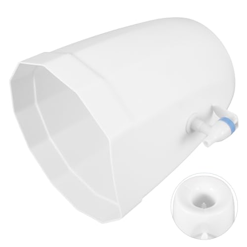 Dispensador de agua fría portátil PRETYZOOM blanco mini para mesa de oficina 8