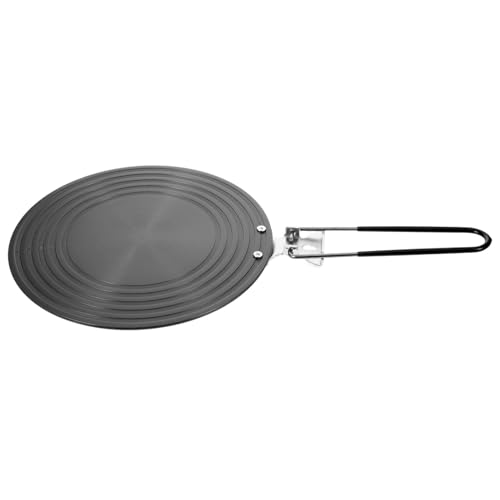 EPIGEIST Difusor De Calor para Cocina Gas y Placa De Inducción Redonda 24 Cm Metálico, Placa Adaptadora Resistente para Cocinas Eléctricas y Gas, Uso Doméstico Seguro y Uniforme