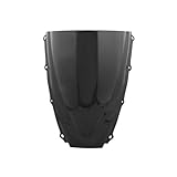 2007 triumph daytona 675 exhaust Compatible con motocicleta Triumph Daytona 675 2006 2007 2008, parabrisas negro de doble burbuja, calidad de inyección.