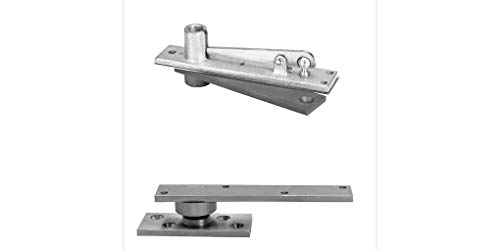 Rixson (Assa Abloy) Center Hung Pivot Hinges, Model 370, Interior or Exterior Doors up to 3' 8" x 8' 6" (500 lbs.), Color: Satin Chrome (626)