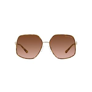 Michael Kors Sunglasses MK 1127 J 10143B Empire Butterfly Light Gold /