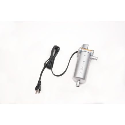 Phillips & Temro 220-4029 Series 41 Circulation Heater Open 190°F (88°C) / Closes 151°F (66°C), 120 V, 1000 Watts, 8.33 Amps, A Nema 5 15, 5/8" Inlet/Outlet Size, 5 Ft. Cord Length