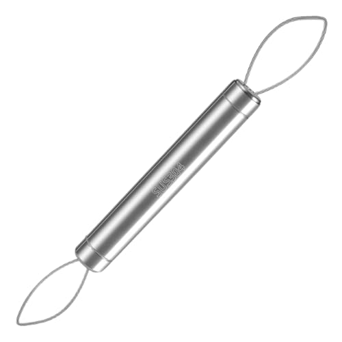 Pelador de kiwi – Descorazonador de uvas, ayudante de cocina portátil para pelar y deshuesar bayas y para preparar ensaladas, cócteles, para restaurante, camping, viajes