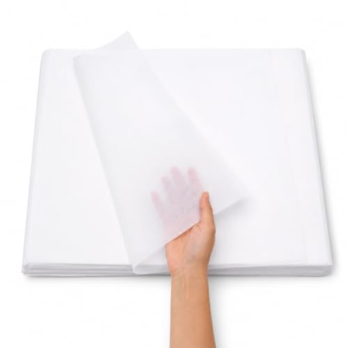 Image of ezkart 20x30 inch Acid Free White Tissue Paper Ideal for Gift Wrapping Paper, Packaging, Arts & Crafts, and Safe for Fragile Items, Clothes Storage, and Valuable Products. (100 Sheets, 20 x 30 Inch)