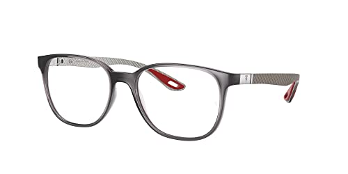 Image of Ray-Ban Unisex Rx8907m Scuderia Ferrari Collection Square Prescription Eyeglass Frames