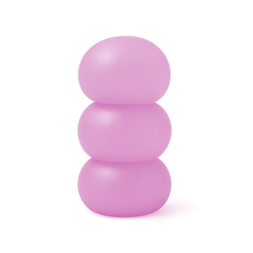 Squishy Stress Balls 3-Pack, Ultra-Soft Memory Gel Fidget Toys for Adults & Teens, High Density Sensory Balls for Anxiety & Stress Relief, Pink