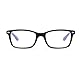 Suertree Myopia Brille Blaulichtfilter Kurzsichtige Fernbrille mit Stärke Feder Scharnier Klassisch Distanz Brille für Damen Herren -3.0