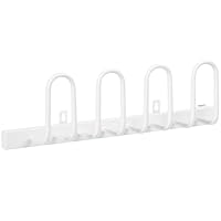 HOMCOM 2 Pairs Electric Shoe Dryer, Wall Mounted Shoe Warmers with Constant Temperature for Boots, Leather Shoes, Socks, White