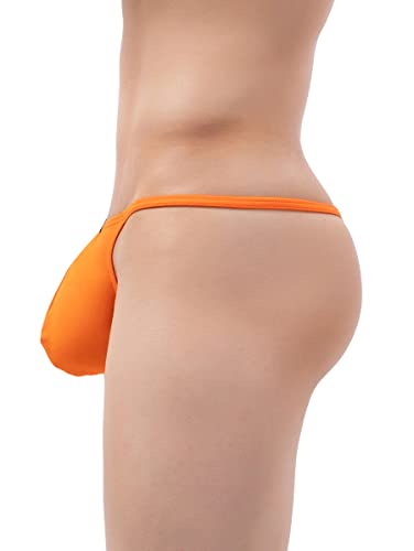 iKingsky Men's Modal Pouch G-string Underwear Sexy Low Rise Y-back Thong Bulge Under Panties for Men2