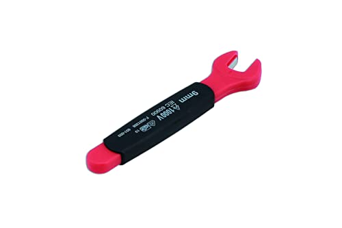 Laser 8547 Insulated Open Ended Spanner 9mm, Chrome - Image 2