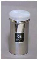 Endoshoji TKG BTY8001 Commercial Seasoning Can, Long, With Acrylic Lid, A Can, 18-8 Stainless Steel image 5