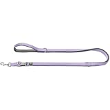 HUNTER Verstellbare Führleine NEOPREN, Farbe: oliv/schwarz, strapazierfähiges Nylon, 3-fache Verstellmöglichkeit, weiche Neoprenpolsterung, ideal für Alltag und Training, Größe: 15/200