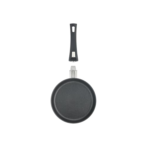 Berndes Vario Click Aluminium Bratpfanne 20 cm mit abnehmbarem Stiel – Induktion & allherdtauglich – PFOA-frei – antihaftversiegelt – spülmaschinengeeignet - backofengeeignet