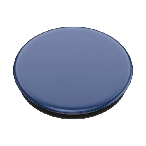 Image of PopSockets Phone Grip with Expanding Kickstand, Solid PopGrip - Indigo Blue