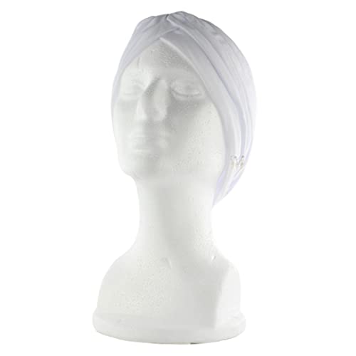 Turbante (Quilla) blanca - Turban (Head Scarf) White2