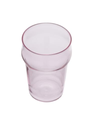 Image of BlushBrew Pink Clear Highball Glasses Set of 4