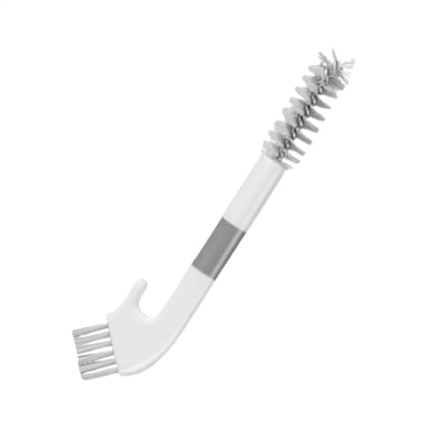 Limpiador de cepillo para biberones, cepillo suave para alimentador de bebé, cepillo para biberones, limpiador de vasos, limpiador de doble cabeza, cepillo de herramientas de limpieza de cocina, juego