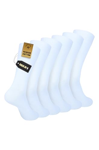 Image of Zaccai Women's Dress Socks - Pack of 3 Moisture-Wicking, Odor-Resistant, Lightweight & Breathable Cotton Business Socks
