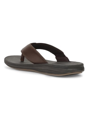 Image of Hush Puppies Men's Flip-Flops | Comfortable & Stylish Slip-On Sandals for Casual Wear | Lightweight, Durable Footwear for Beach, Everyday & Outdoor Activities