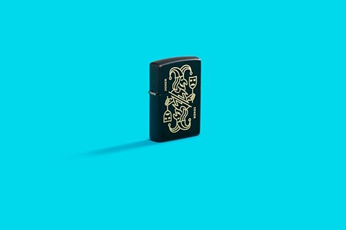 Encendedor Zippo personalizado diseño Joker negro mate miniatura 6