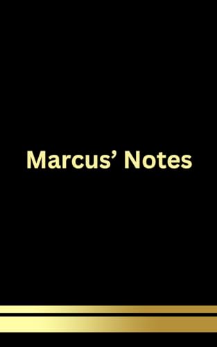 Marcus's Notes