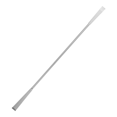BELLIFFY Spatula Scoop Spatula Pick Scoop Stainless Steel Scraper Long Micro for Laboratory Multipurpose