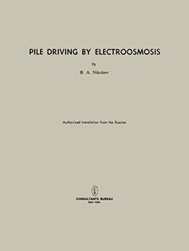 Pile Driving by Electroosmosis