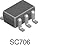 FAIRCHILD SEMICONDUCTOR NC7SB3257P6X IC, 2:1 SINGLE MUX/DEMUX, SC-70-6 (10 pieces)