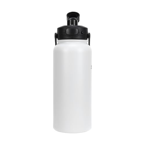 Image of PUMA unisex-adult 32oz Insulated Stainless Steel Water Bottle With Carry Handle