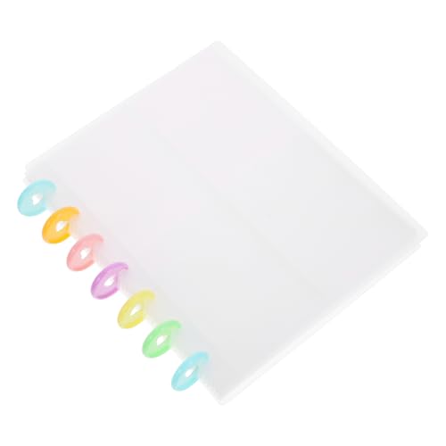 OSALADI Álbum de Fotos Familiar con Páginas Álbum de Tarjetas y Carcasa Semitransparente y Manualidades