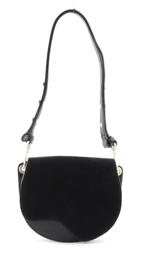 Sac bandoulière BREE Nature Beauty 6 noir en cuir écoresponsable pour femme