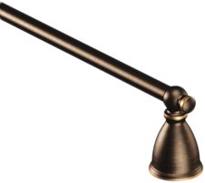 Lindale Wall Mounted Towel Bar Size: 24", Finish: Mediterranean Bronze