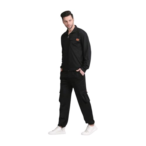 Image of Coord set for men | Old money outfit for men | Airport Outfit for Men | y2k aesthetic clothes | Tracksuit- Korean Outfits for casual and travel wear