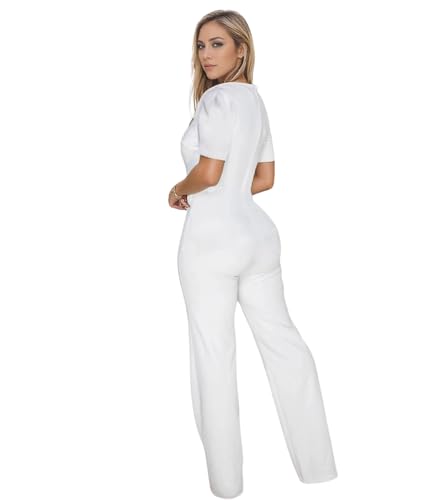 Image of Jigfar Women Sexy Elegant Bodycon Jumpsuit Going Out Romper Birthday Party Club Night Outfits