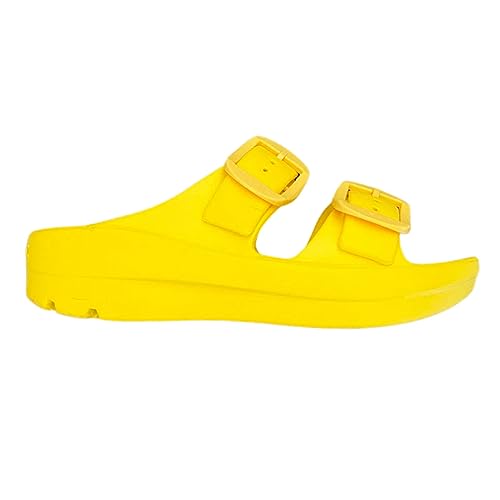 TELIC Women's Boise Bliss Slide Sandals - Lightweight, Waterproof, Impact-Reducing - Great for Pool, Beach & Everyday Wear