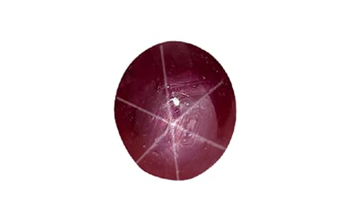 GemSapphireMost Precious Star Ruby 7.50 Carat Stone Deep Red Surya Kant Manik Gemstone Certified By Lab For Men & Women