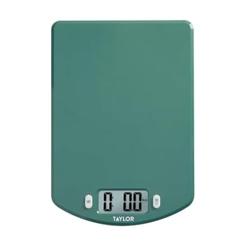 Taylor Digital Ocean Bound Plastic Kitchen Food Scale, 11...